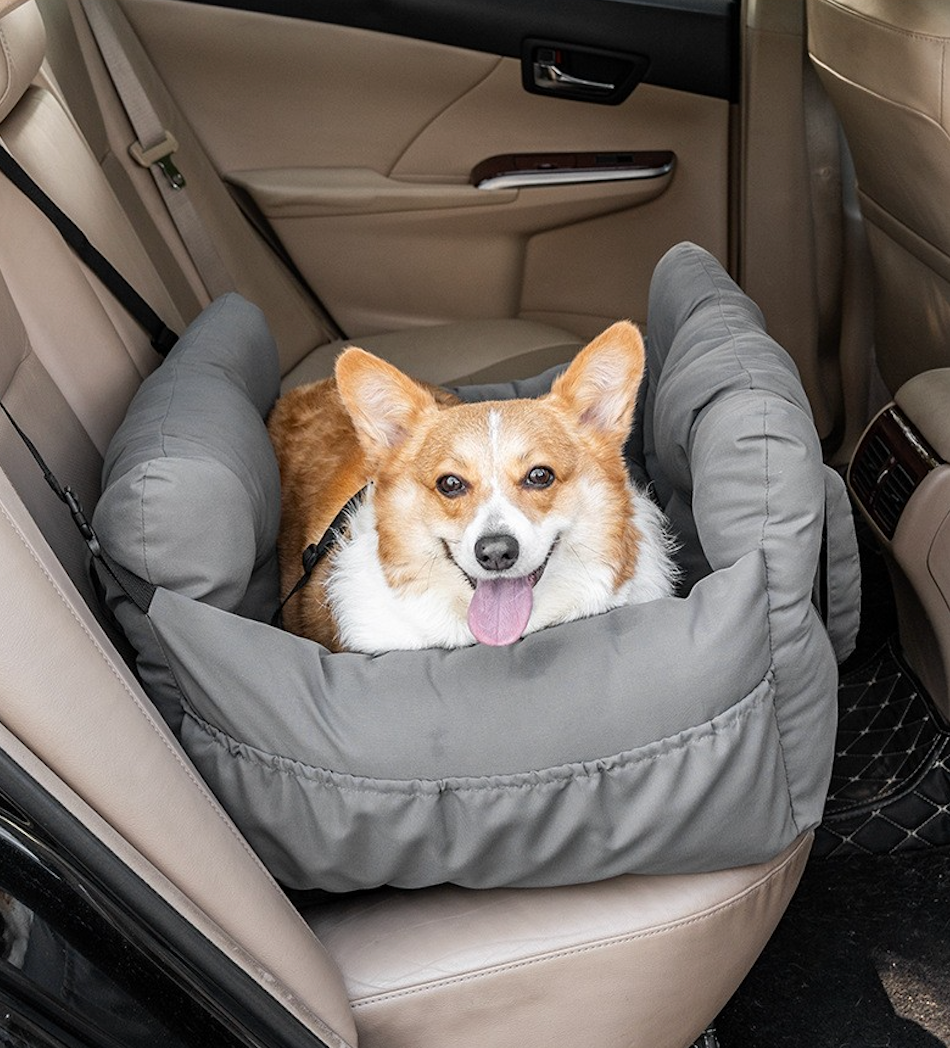 Portable Pet Car Bed & Safety Seat