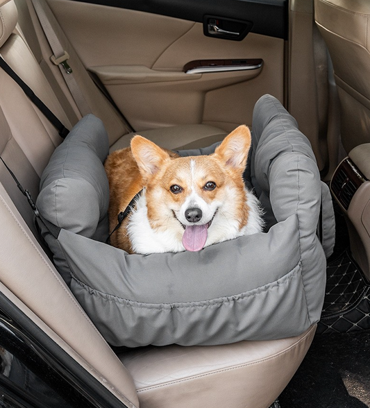 Portable Pet Car Bed & Safety Seat