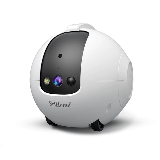Automatic Smart Pet Robot Camera Cat Laser Feather Teaser Toy Home Moving HD Monitor